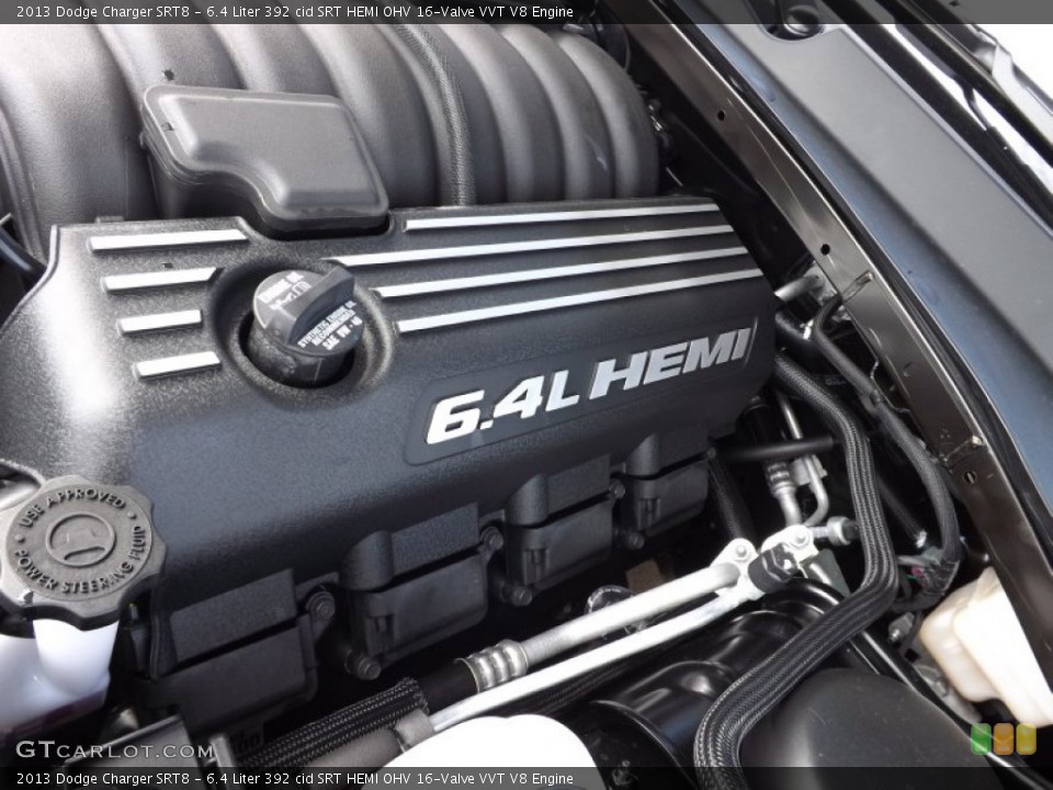 6.4 Liter 392 cid SRT HEMI OHV 16-Valve VVT V8 Engine for the 2013 Dodge Charger #71557723