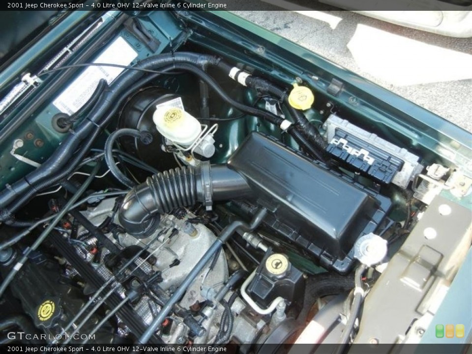 4.0 Litre OHV 12-Valve Inline 6 Cylinder Engine for the 2001 Jeep Cherokee #71587641