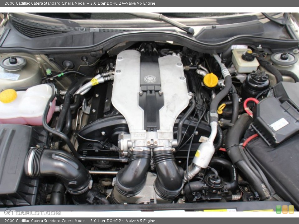 3.0 Liter DOHC 24-Valve V6 2000 Cadillac Catera Engine