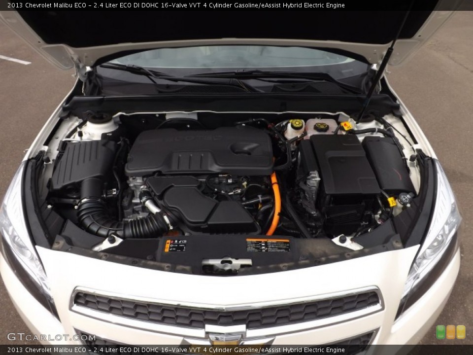 2.4 Liter ECO DI DOHC 16-Valve VVT 4 Cylinder Gasoline/eAssist Hybrid Electric Engine for the 2013 Chevrolet Malibu #71599458
