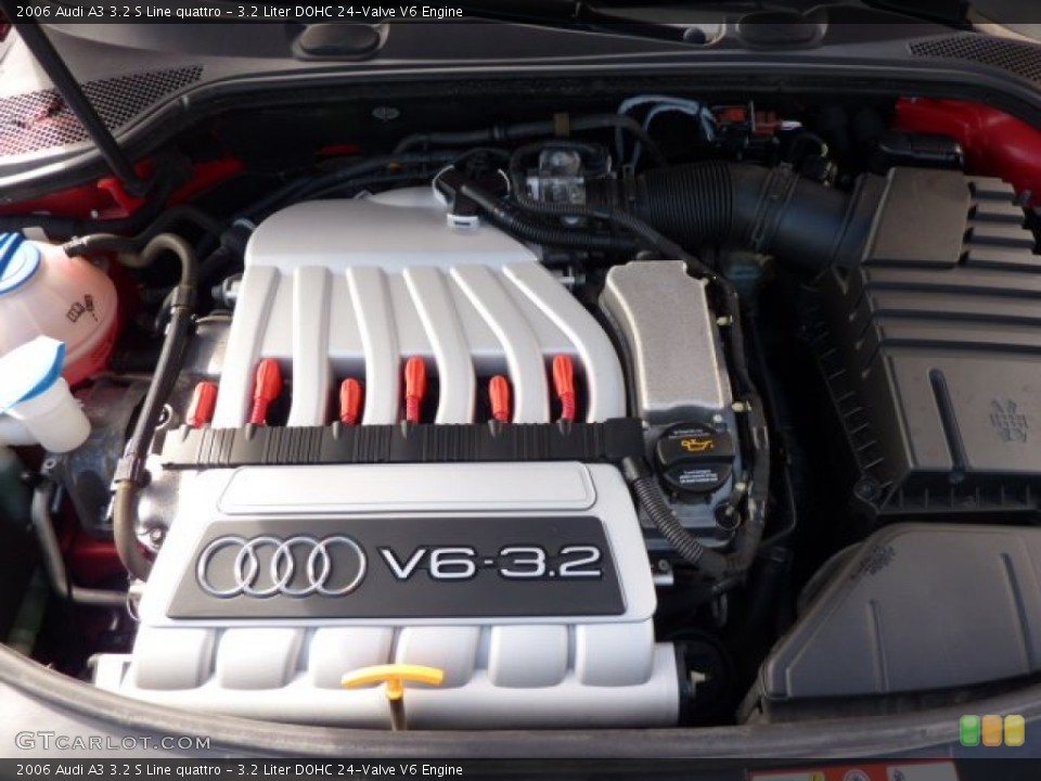 3.2 Liter DOHC 24-Valve V6 Engine for the 2006 Audi A3 #71603400