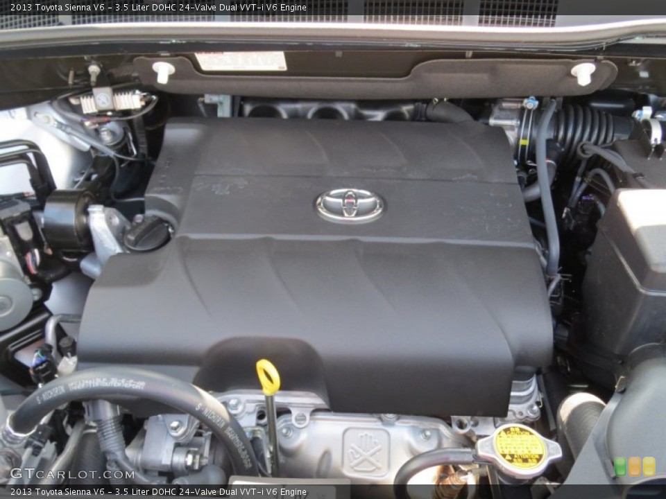 3.5 Liter DOHC 24-Valve Dual VVT-i V6 Engine for the 2013 Toyota Sienna #71607945