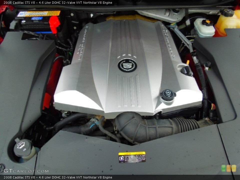 4.6 Liter DOHC 32-Valve VVT Northstar V8 Engine for the 2008 Cadillac STS #71609550