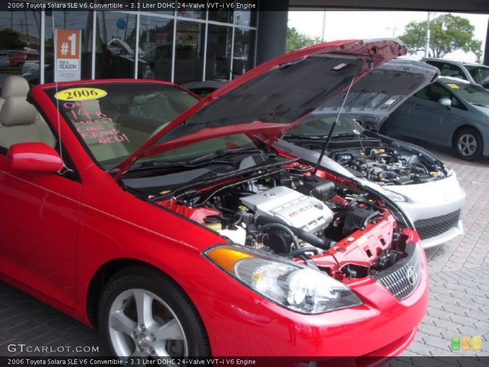 3.3 Liter DOHC 24-Valve VVT-i V6 Engine for the 2006 Toyota Solara #71611740