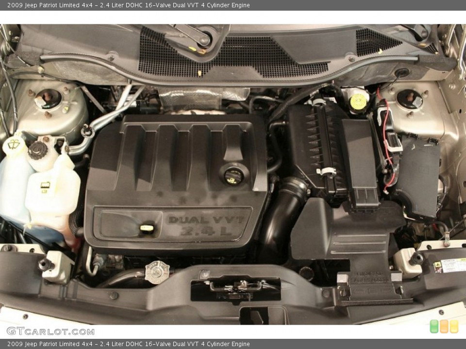 2.4 Liter DOHC 16-Valve Dual VVT 4 Cylinder Engine for the 2009 Jeep Patriot #71613624
