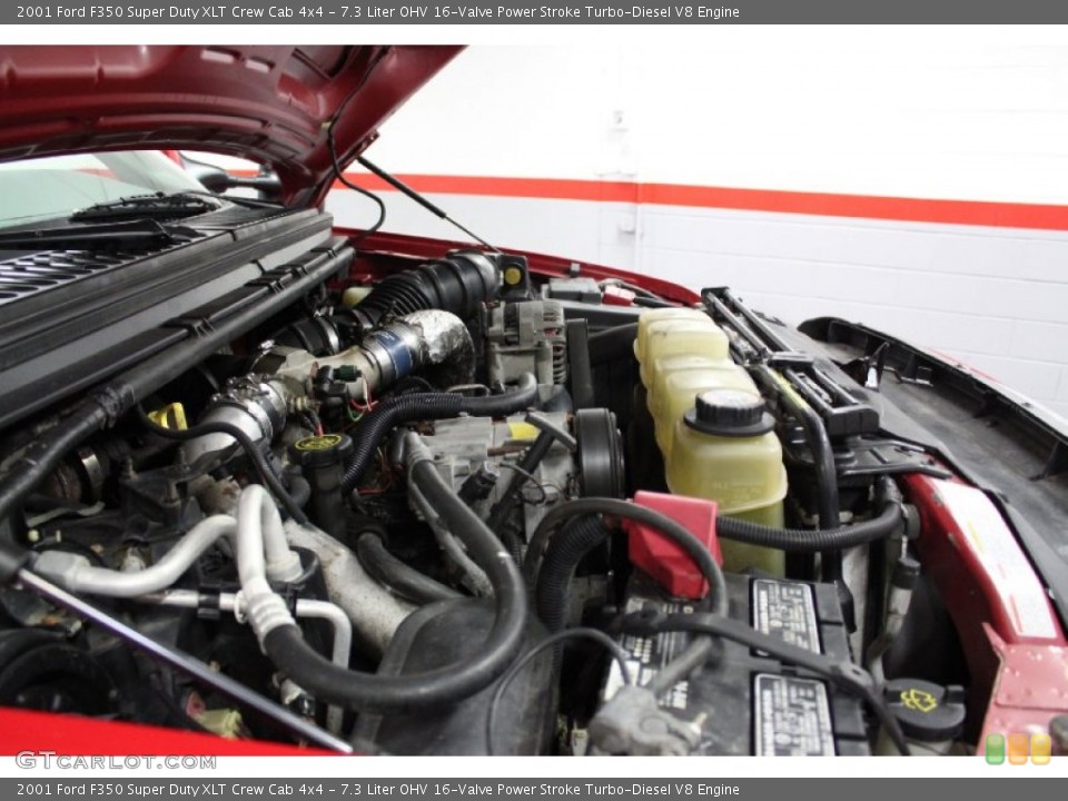 7.3 Liter OHV 16-Valve Power Stroke Turbo-Diesel V8 Engine for the 2001 Ford F350 Super Duty #71622510