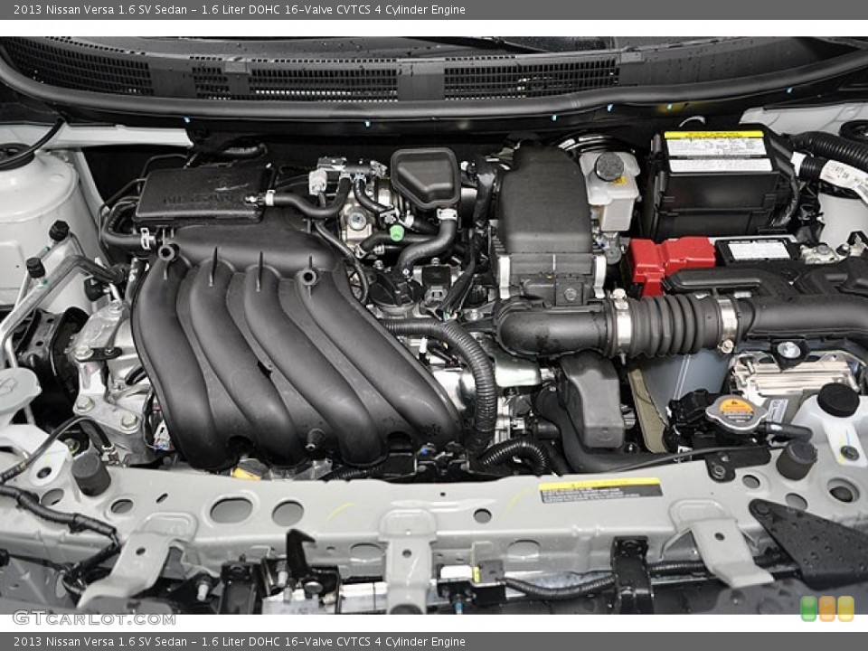 1.6 Liter DOHC 16-Valve CVTCS 4 Cylinder Engine for the 2013 Nissan Versa #71634718