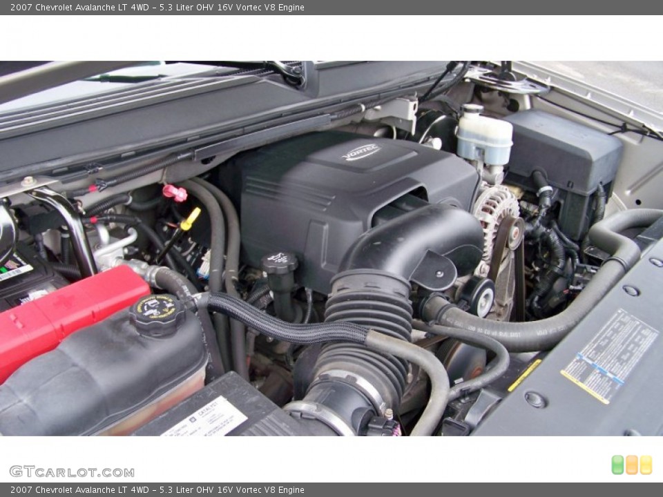 5.3 Liter OHV 16V Vortec V8 Engine for the 2007 Chevrolet Avalanche #71650303