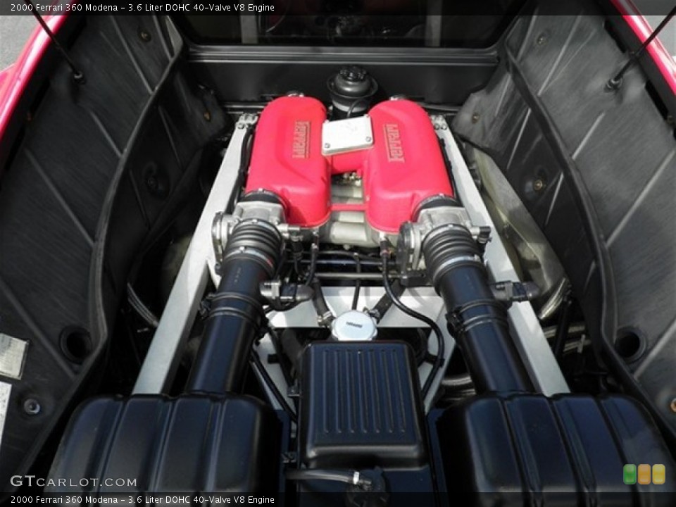 3.6 Liter DOHC 40-Valve V8 Engine for the 2000 Ferrari 360 #71656245