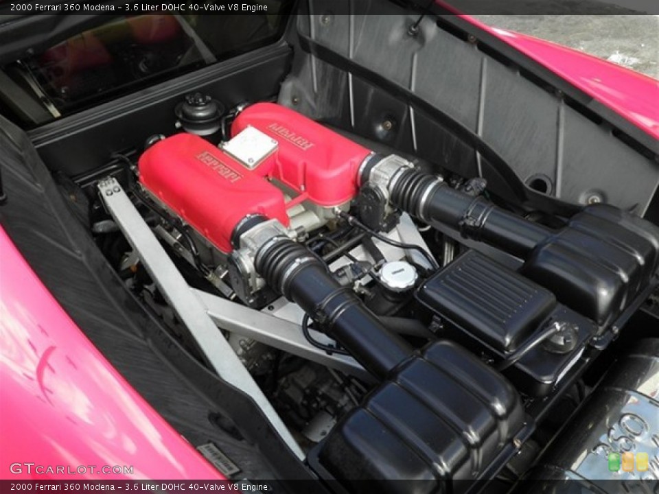 3.6 Liter DOHC 40-Valve V8 Engine for the 2000 Ferrari 360 #71656252