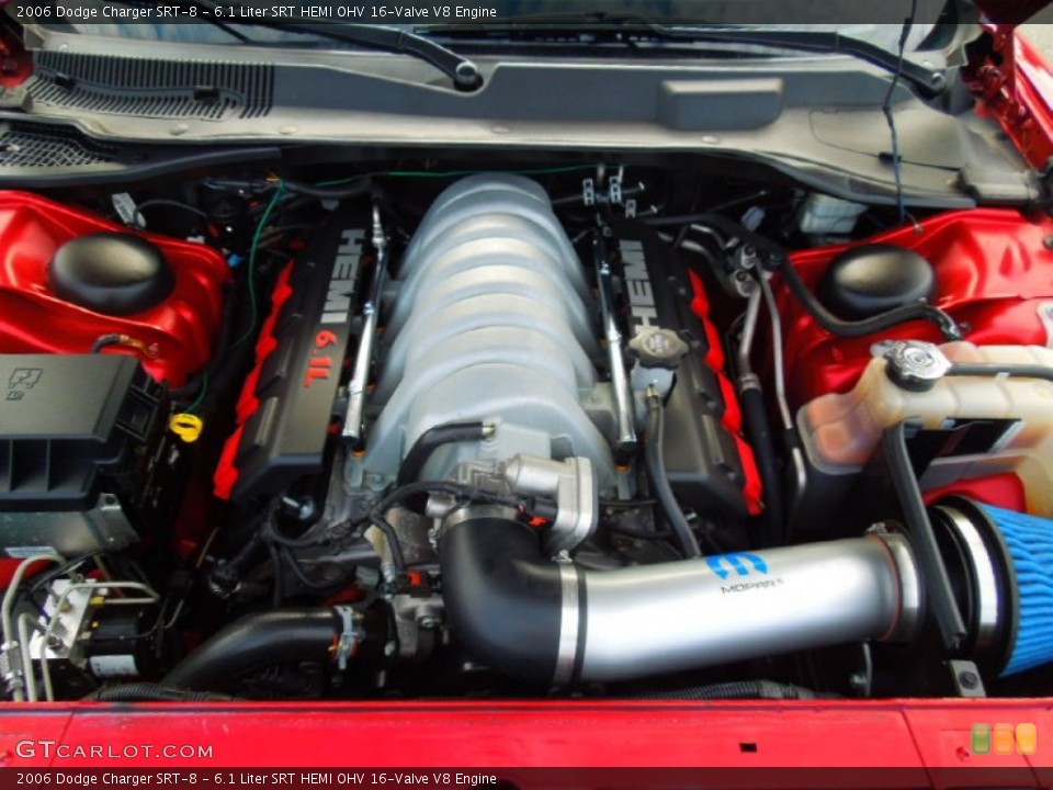 6.1 Liter SRT HEMI OHV 16-Valve V8 Engine for the 2006 Dodge Charger #71669617