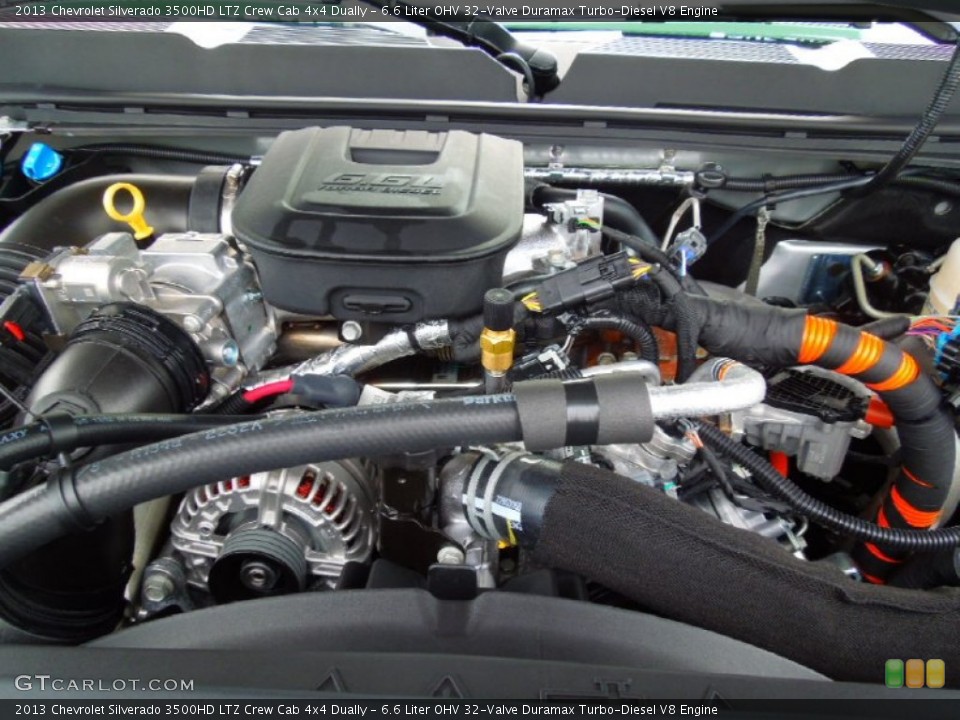 6.6 Liter OHV 32-Valve Duramax Turbo-Diesel V8 Engine for the 2013 Chevrolet Silverado 3500HD #71672833