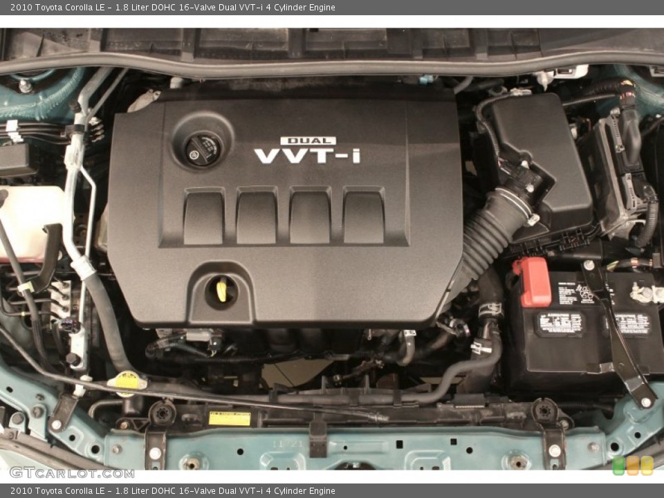 1.8 Liter DOHC 16-Valve Dual VVT-i 4 Cylinder Engine for the 2010 Toyota Corolla #71679457
