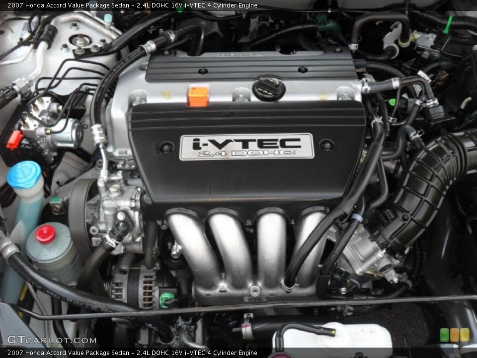 2.4L DOHC 16V i-VTEC 4 Cylinder Engine for the 2007 Honda Accord #71683954