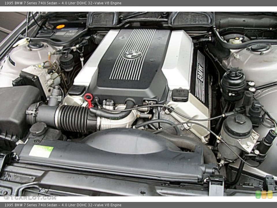 4.0 Liter DOHC 32-Valve V8 1995 BMW 7 Series Engine