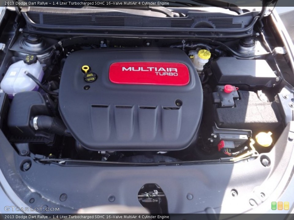 1.4 Liter Turbocharged SOHC 16-Valve MultiAir 4 Cylinder Engine for the 2013 Dodge Dart #71701885