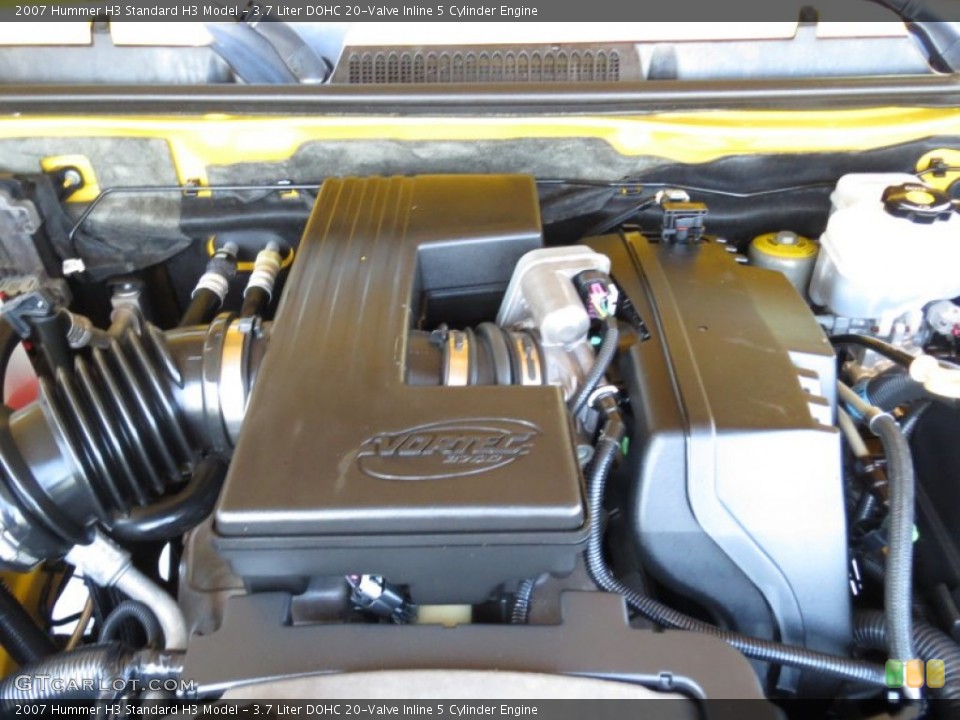 3.7 Liter DOHC 20-Valve Inline 5 Cylinder Engine for the 2007 Hummer H3 #71721727