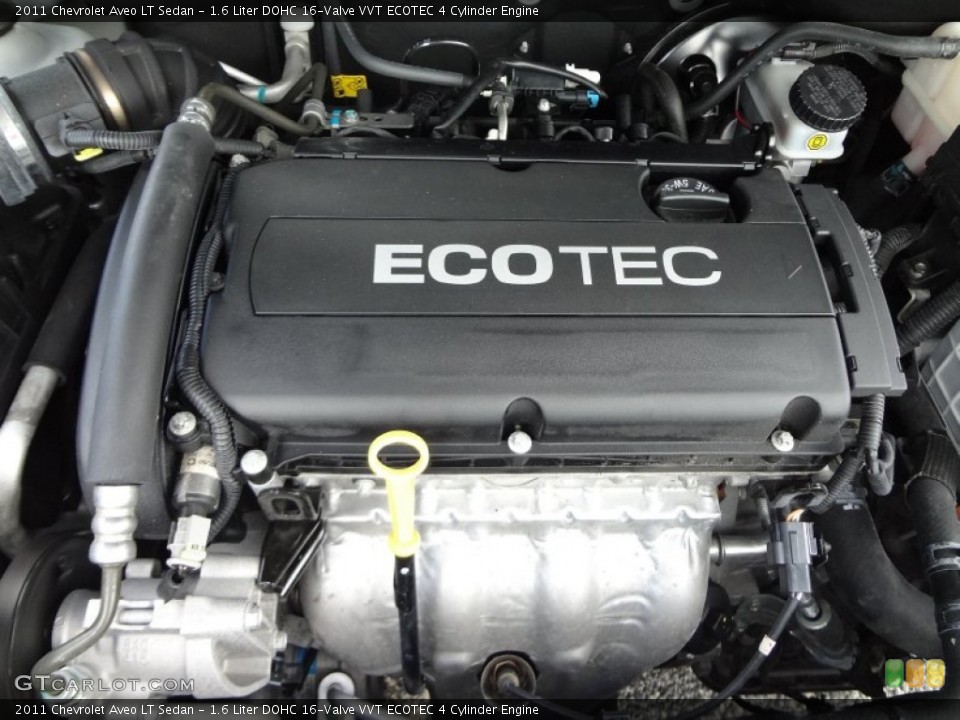 1.6 Liter DOHC 16-Valve VVT ECOTEC 4 Cylinder Engine for the 2011 Chevrolet Aveo #71727726