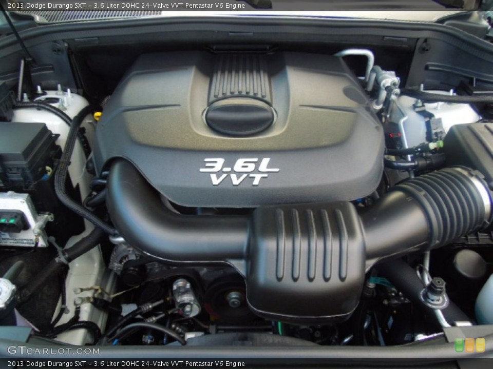 3.6 Liter DOHC 24-Valve VVT Pentastar V6 Engine for the 2013 Dodge Durango #71730542