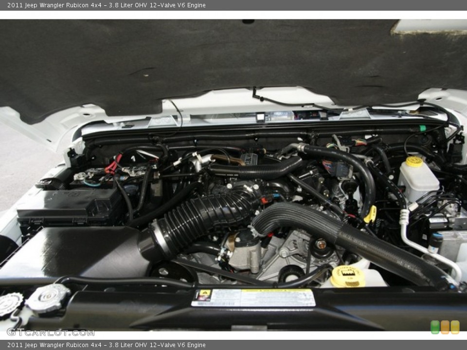 3.8 Liter OHV 12-Valve V6 Engine for the 2011 Jeep Wrangler #71731811