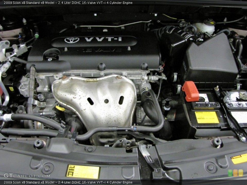 2.4 Liter DOHC 16-Valve VVT-i 4 Cylinder Engine for the 2009 Scion xB #71741477