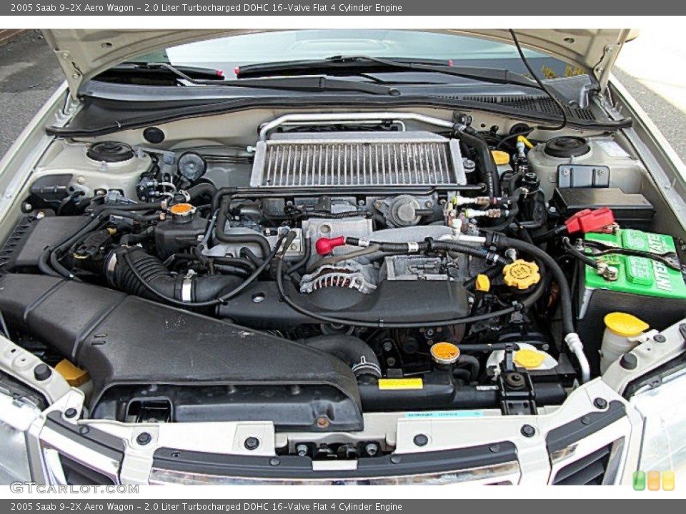 2.0 Liter Turbocharged DOHC 16-Valve Flat 4 Cylinder Engine for the 2005 Saab 9-2X #71751903