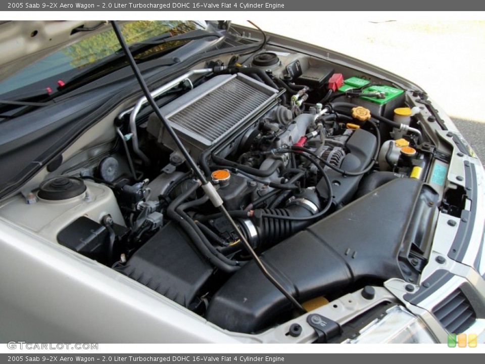 2.0 Liter Turbocharged DOHC 16-Valve Flat 4 Cylinder Engine for the 2005 Saab 9-2X #71751927