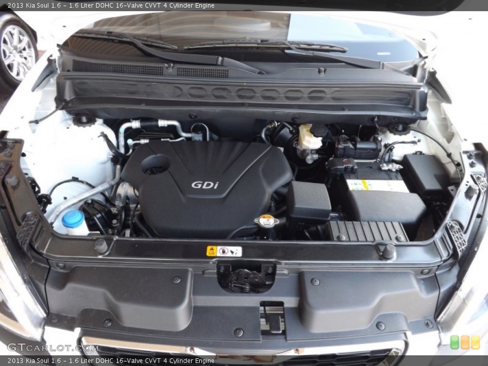 1.6 Liter DOHC 16-Valve CVVT 4 Cylinder Engine for the 2013 Kia Soul #71759268
