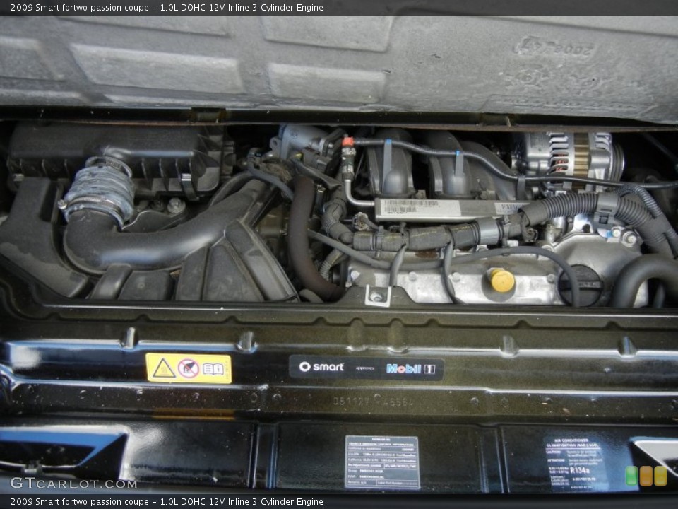 1.0L DOHC 12V Inline 3 Cylinder Engine for the 2009 Smart fortwo #71764944