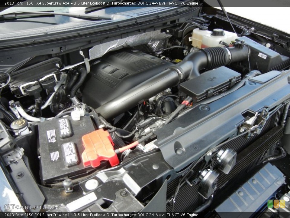 3.5 Liter EcoBoost DI Turbocharged DOHC 24-Valve Ti-VCT V6 Engine for the 2013 Ford F150 #71766126