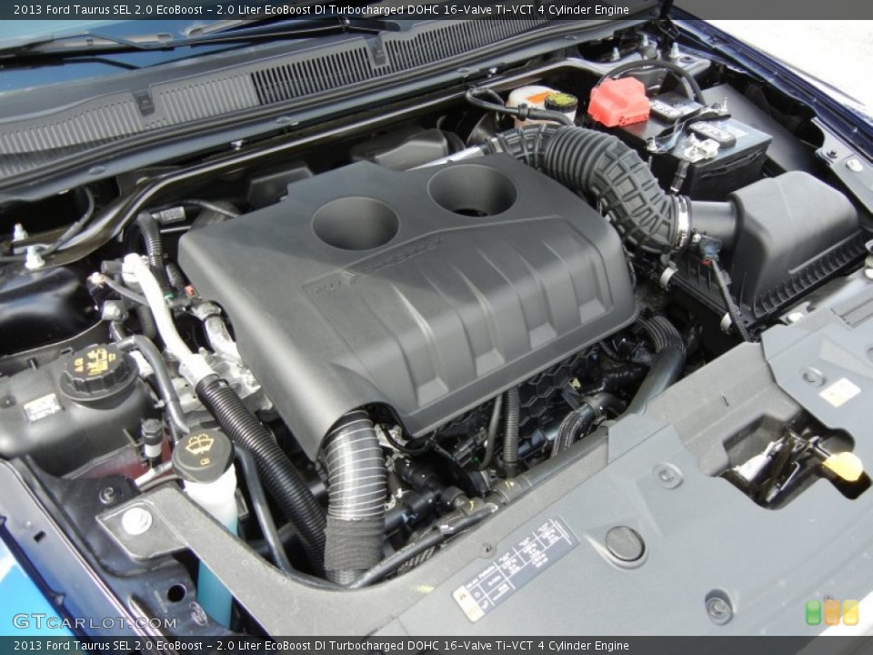 2.0 Liter EcoBoost DI Turbocharged DOHC 16-Valve Ti-VCT 4 Cylinder Engine for the 2013 Ford Taurus #71766480
