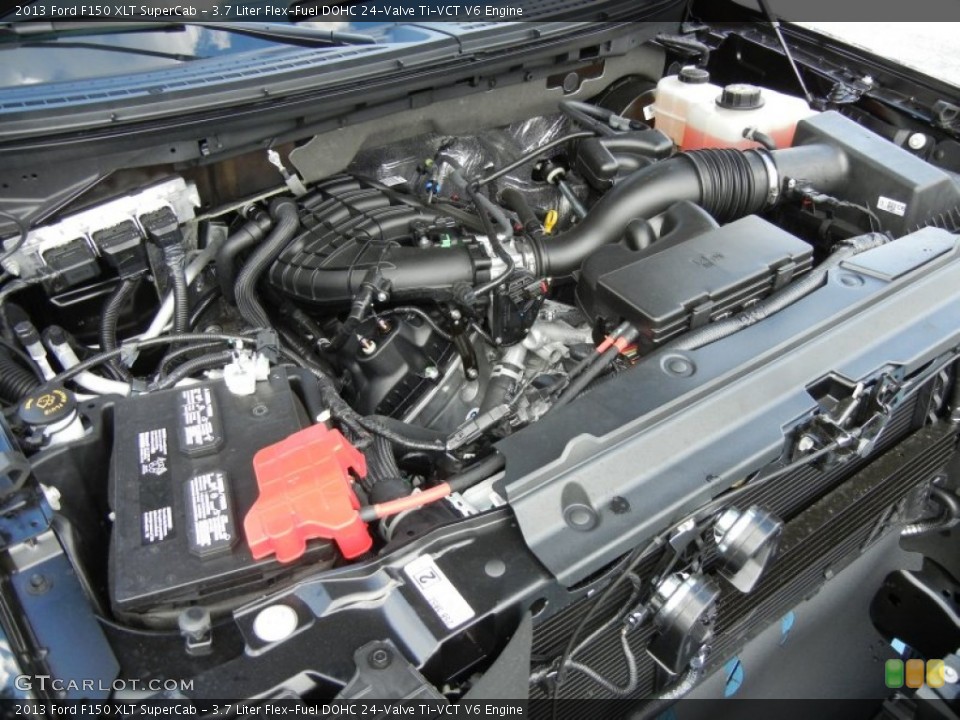 3.7 Liter Flex-Fuel DOHC 24-Valve Ti-VCT V6 Engine for the 2013 Ford F150 #71766717
