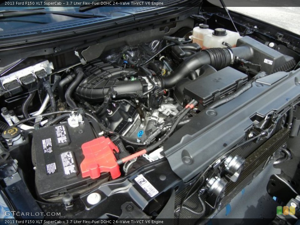 3.7 Liter Flex-Fuel DOHC 24-Valve Ti-VCT V6 Engine for the 2013 Ford F150 #71766823