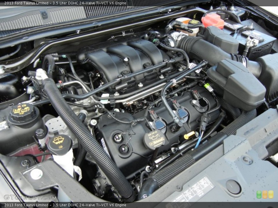 3.5 Liter DOHC 24-Valve Ti-VCT V6 Engine for the 2013 Ford Taurus #71766942