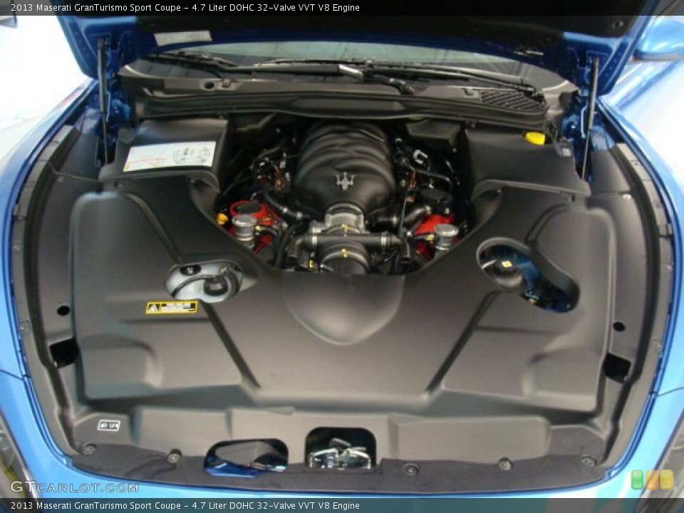 4.7 Liter DOHC 32-Valve VVT V8 Engine for the 2013 Maserati GranTurismo #71796267