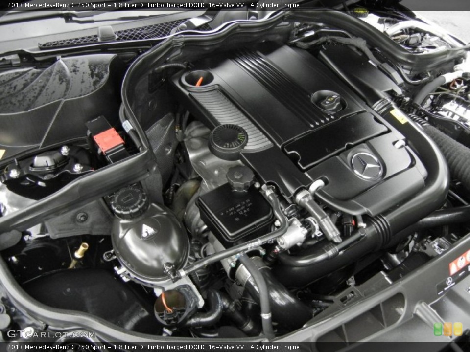 1.8 Liter DI Turbocharged DOHC 16-Valve VVT 4 Cylinder Engine for the 2013 Mercedes-Benz C #71798124