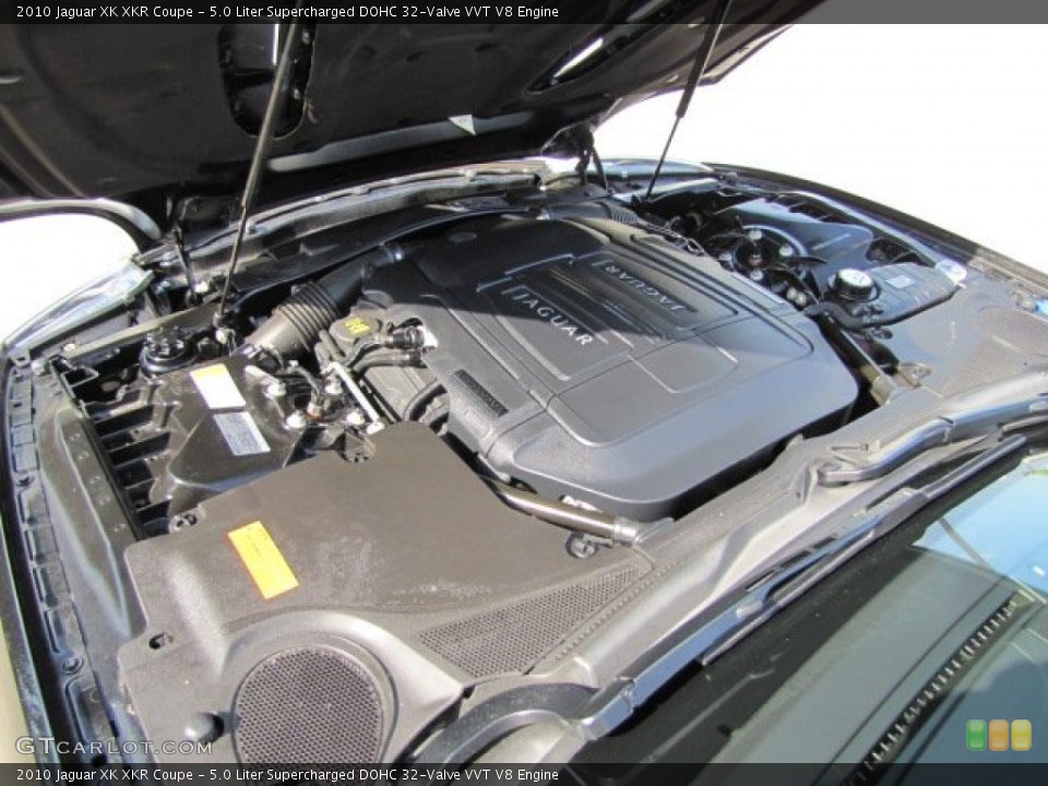 5.0 Liter Supercharged DOHC 32-Valve VVT V8 Engine for the 2010 Jaguar XK #71801343