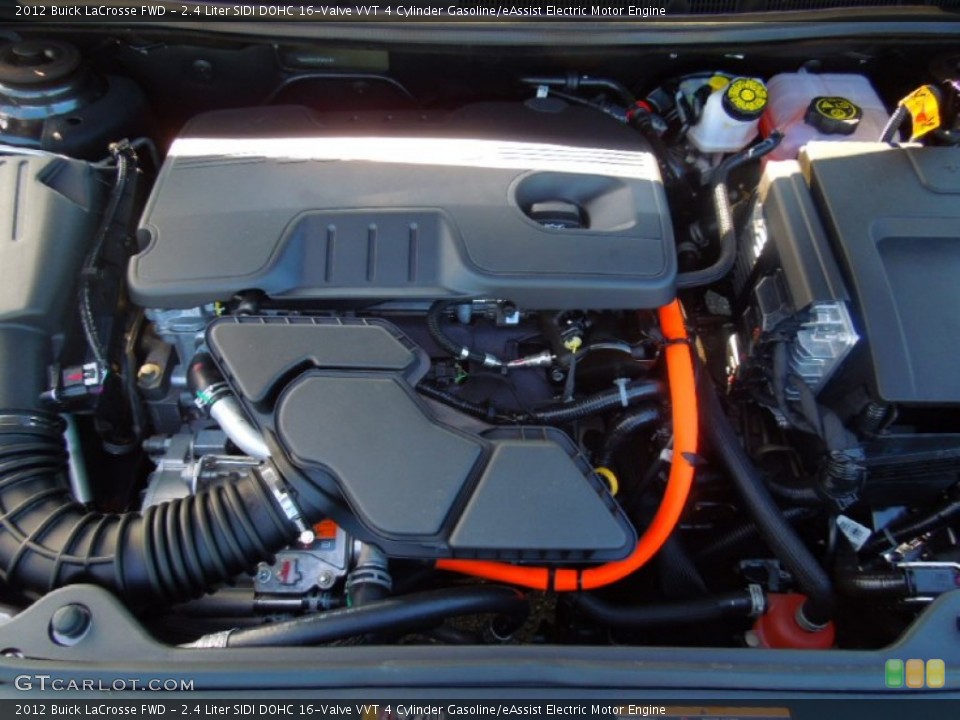 2.4 Liter SIDI DOHC 16-Valve VVT 4 Cylinder Gasoline/eAssist Electric Motor Engine for the 2012 Buick LaCrosse #71811696