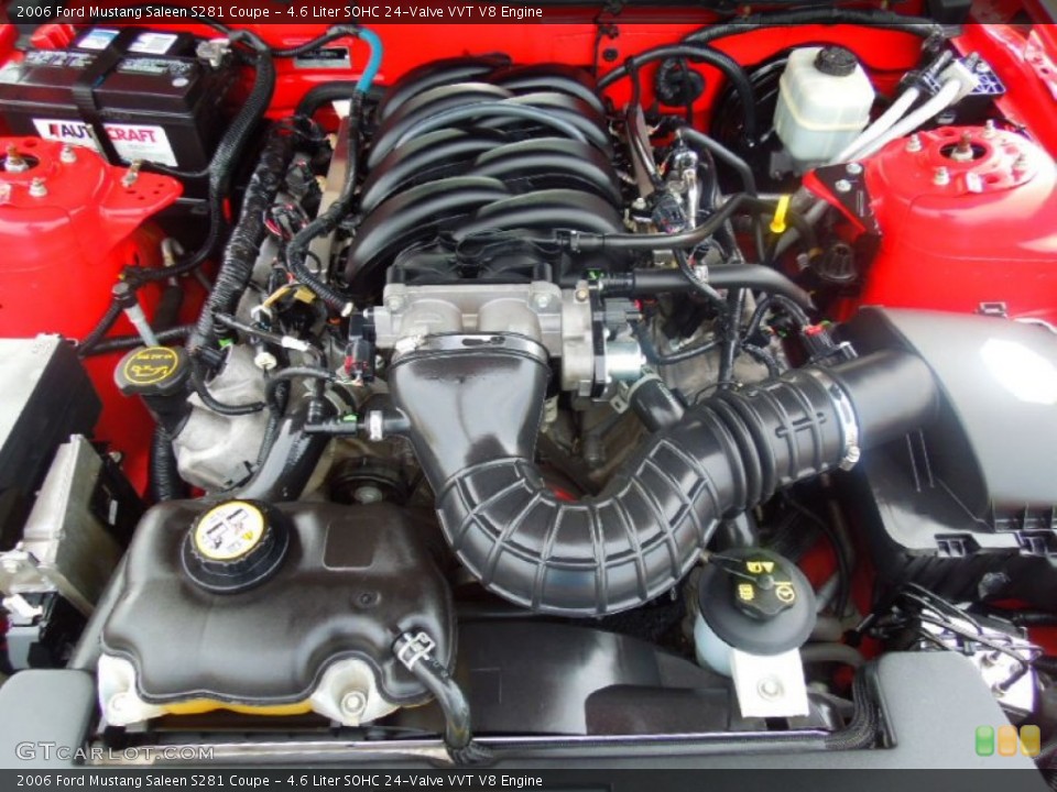 4.6 Liter SOHC 24-Valve VVT V8 Engine for the 2006 Ford Mustang #71812401