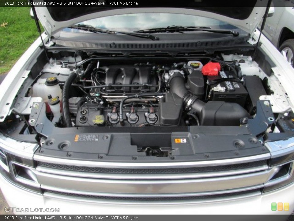 3.5 Liter DOHC 24-Valve Ti-VCT V6 Engine for the 2013 Ford Flex #71815482