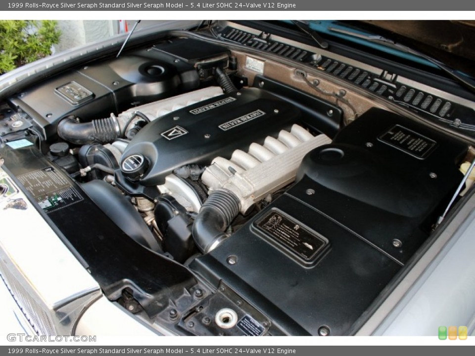 5.4 Liter SOHC 24-Valve V12 Engine for the 1999 Rolls-Royce Silver Seraph #71829907
