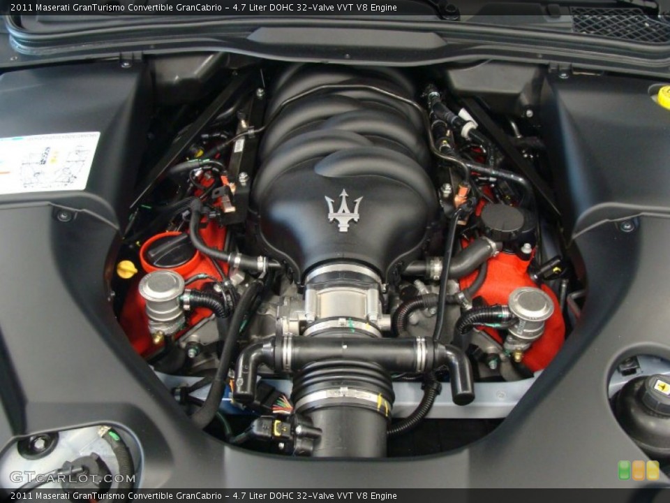 4.7 Liter DOHC 32-Valve VVT V8 Engine for the 2011 Maserati GranTurismo Convertible #71831738