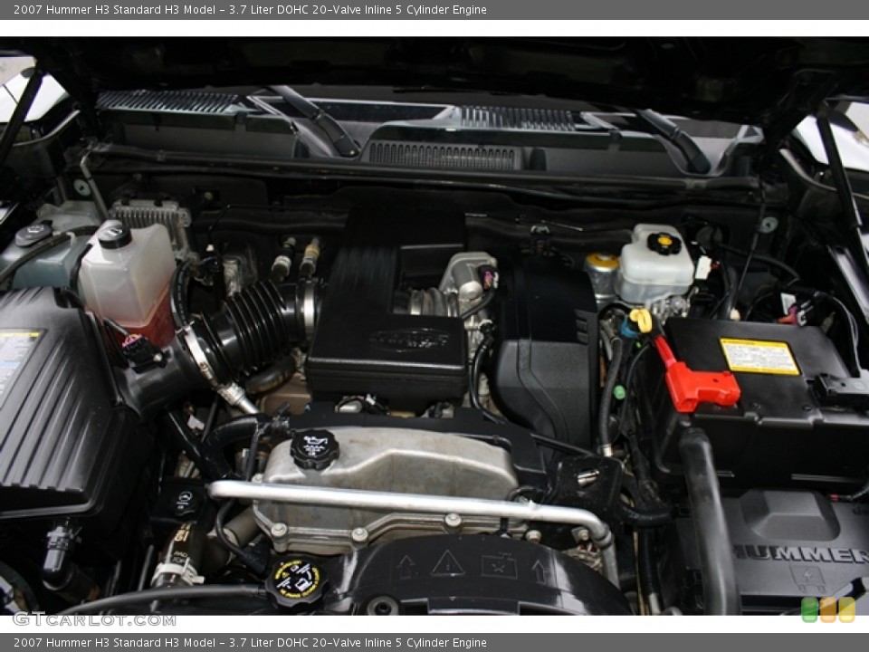 3.7 Liter DOHC 20-Valve Inline 5 Cylinder Engine for the 2007 Hummer H3 #71840297