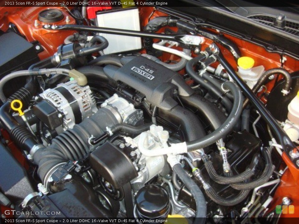 2.0 Liter DOHC 16-Valve VVT D-4S Flat 4 Cylinder Engine for the 2013 Scion FR-S #71844743