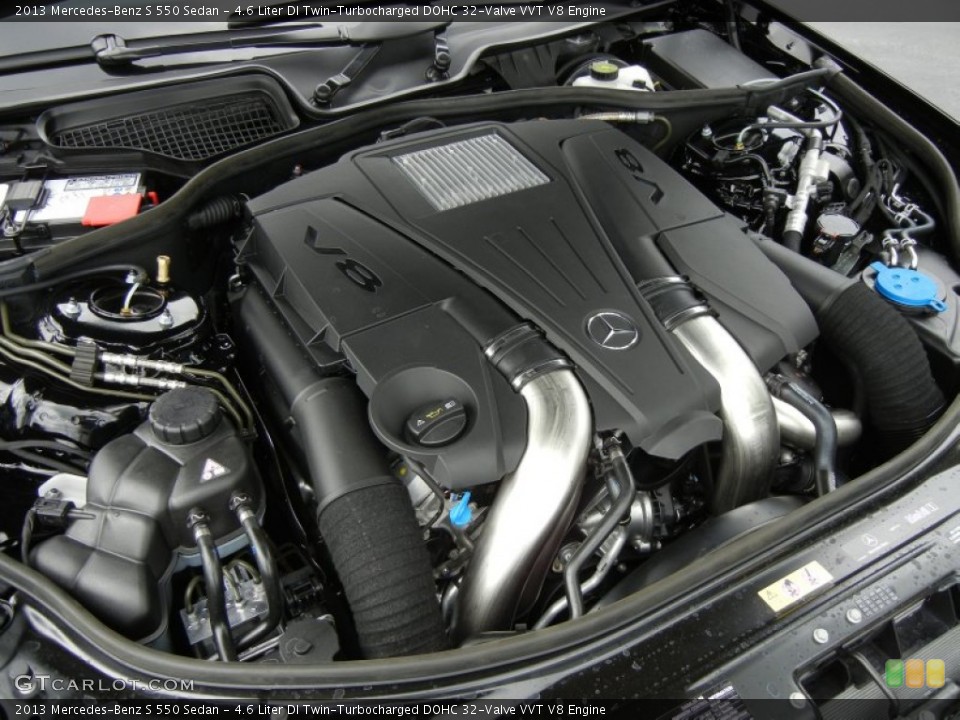 4.6 Liter DI Twin-Turbocharged DOHC 32-Valve VVT V8 Engine for the 2013 Mercedes-Benz S #71866332