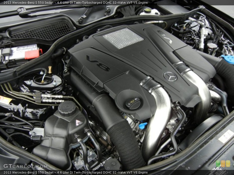 4.6 Liter DI Twin-Turbocharged DOHC 32-Valve VVT V8 Engine for the 2013 Mercedes-Benz S #71866628