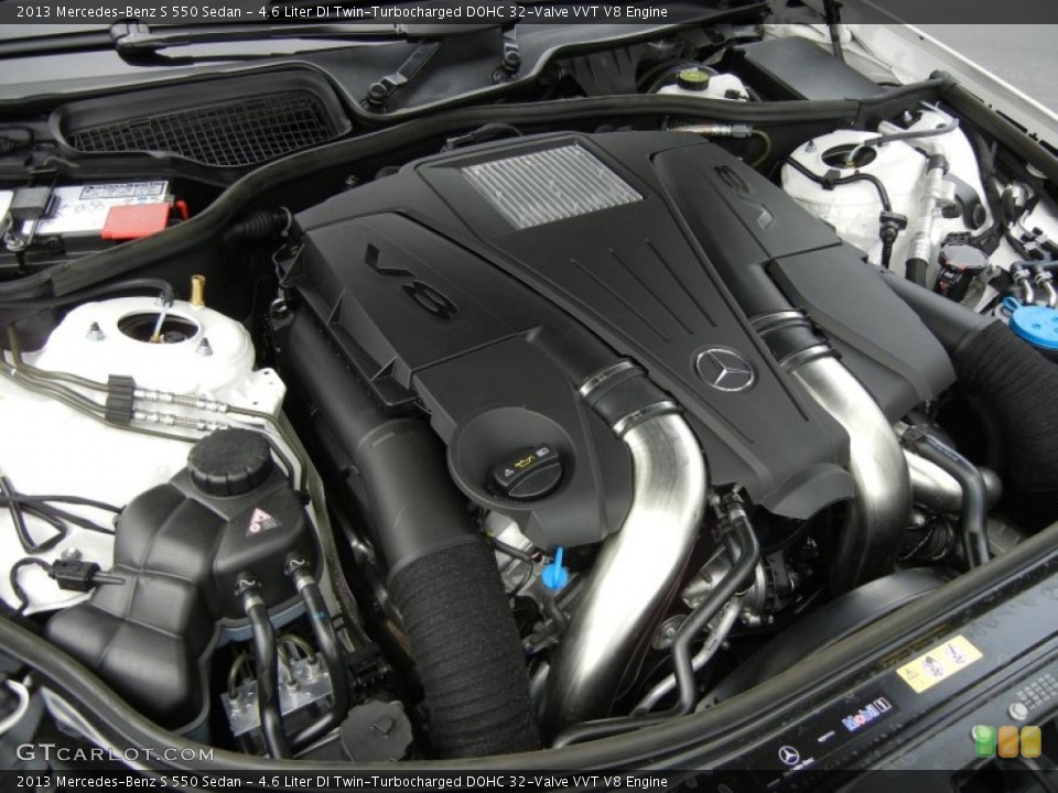 4.6 Liter DI Twin-Turbocharged DOHC 32-Valve VVT V8 Engine for the 2013 Mercedes-Benz S #71866905