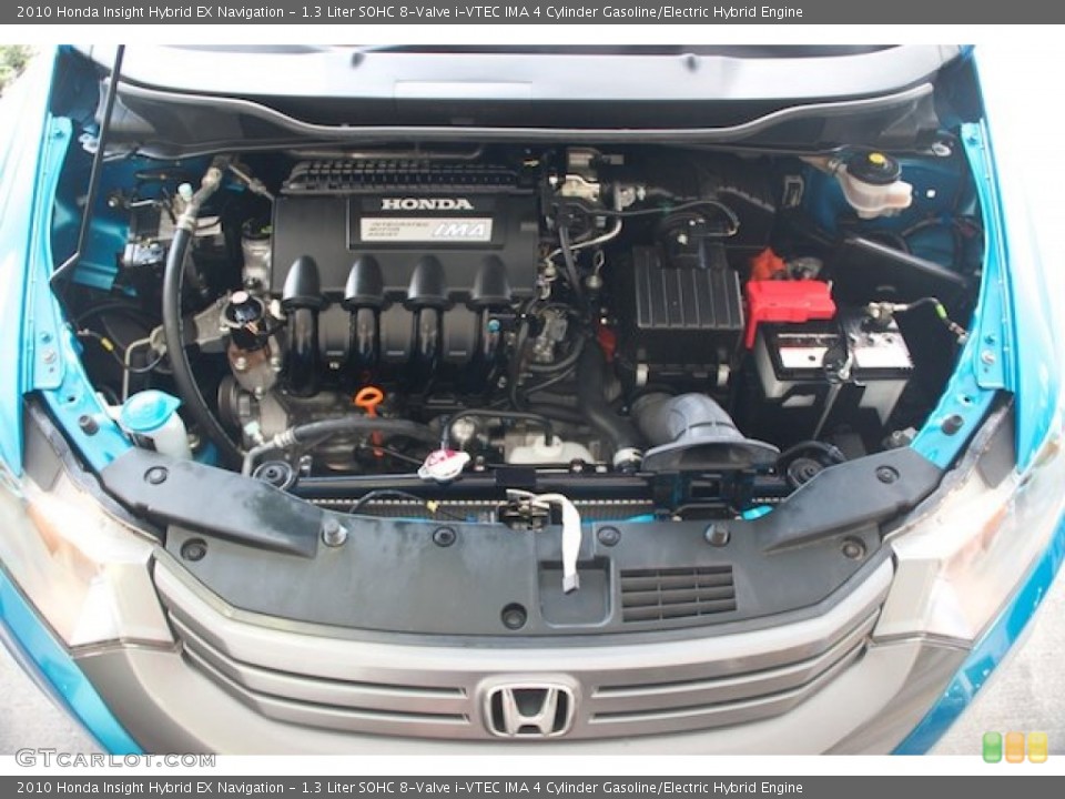 1.3 Liter SOHC 8-Valve i-VTEC IMA 4 Cylinder Gasoline/Electric Hybrid Engine for the 2010 Honda Insight #71871360