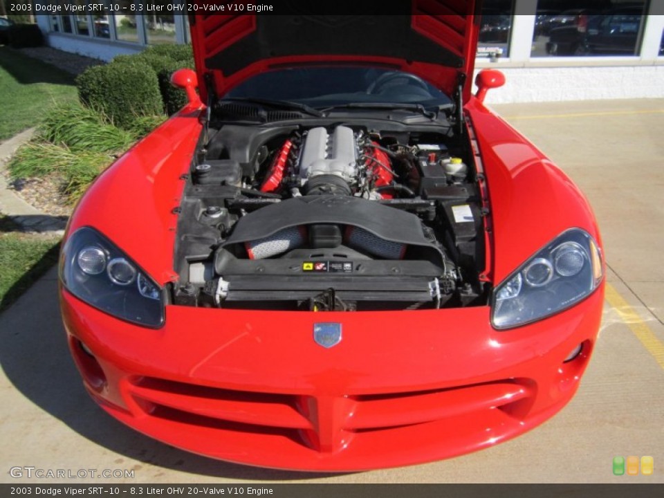 8.3 Liter OHV 20-Valve V10 Engine for the 2003 Dodge Viper #71879835