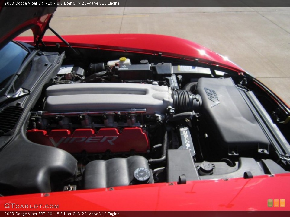 8.3 Liter OHV 20-Valve V10 Engine for the 2003 Dodge Viper #71879856